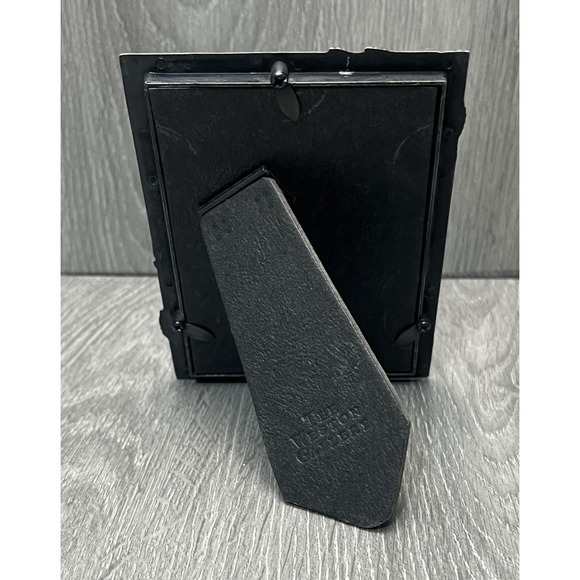 The Weston Gallery Picture Frame Pewter Tone Roses Floral Tabletop Easel Back - Picture 4 of 7